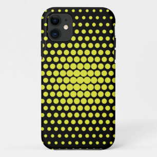 Case-Mate iPhone Case Pois jaune sur le noir