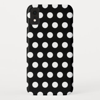 Coque Case-Mate Pour iPhone Pois noirs et blancs