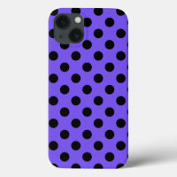 Pois noirs sur le Coque-Mate -Mate iPhone ca