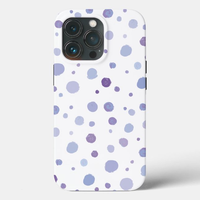 Coques Case-Mate iPhone pois peint à la main (Verso)