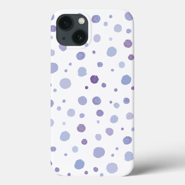 Coques Case-Mate iPhone pois peint à la main (Verso)
