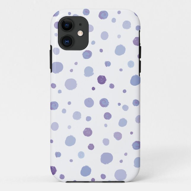 Coques Case-Mate iPhone pois peints à la main (Dos)