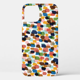 Case-Mate iPhone Case Pois : Peinture à main multicolore.