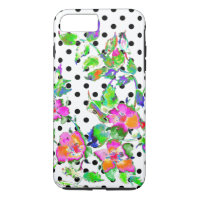 Pois rose vintage