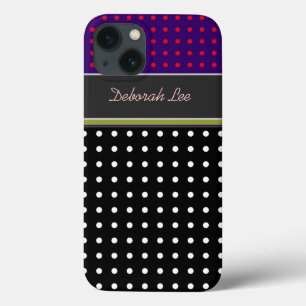 Coques Pour iPhone pois stylisés personnalisés