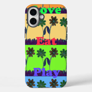 Coques iPhone 16 Plus Poison de Lovely Girly Hakuna Matata colors