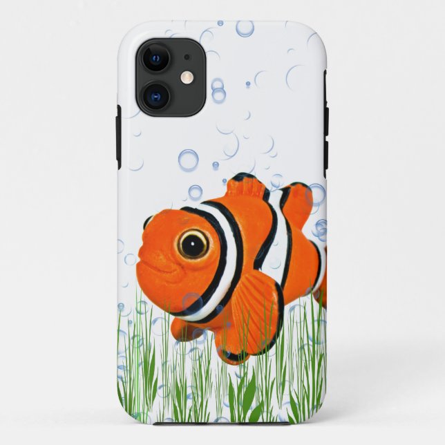 Coques Case-Mate iPhone Poisson clown (Dos)