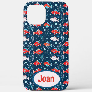Case-Mate iPhone Case Poisson rouge et blanc
