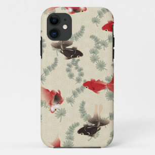 Coque iPhone 11 Poisson rouge japonais
