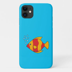 Case-Mate iPhone Case Poisson rouge orange tropical