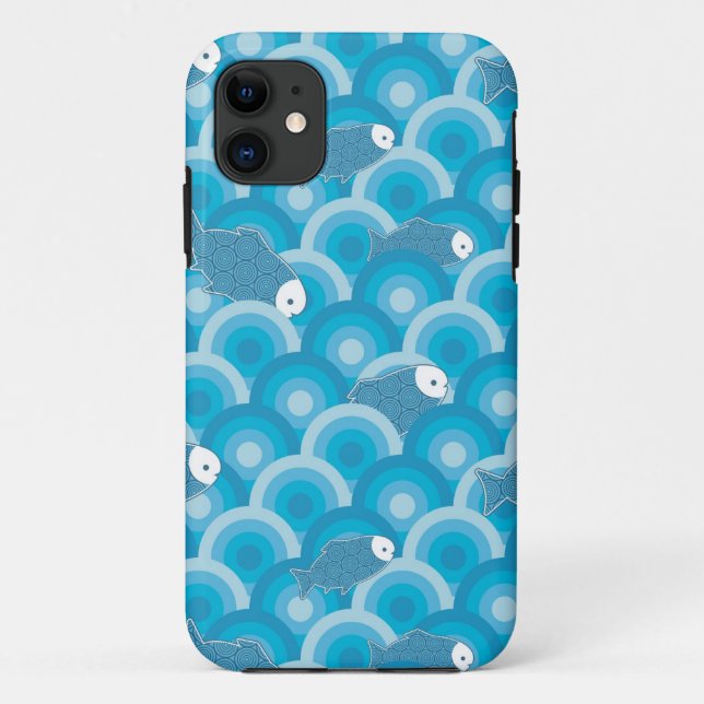 Coques Case-Mate iPhone Poissons (Dos)