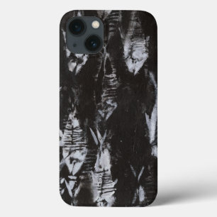 iPhone 13 Case Poissons blancs fossiles sur l'arrière - plan noi