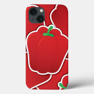 Etui iPhone 13 Poivre rouge funky