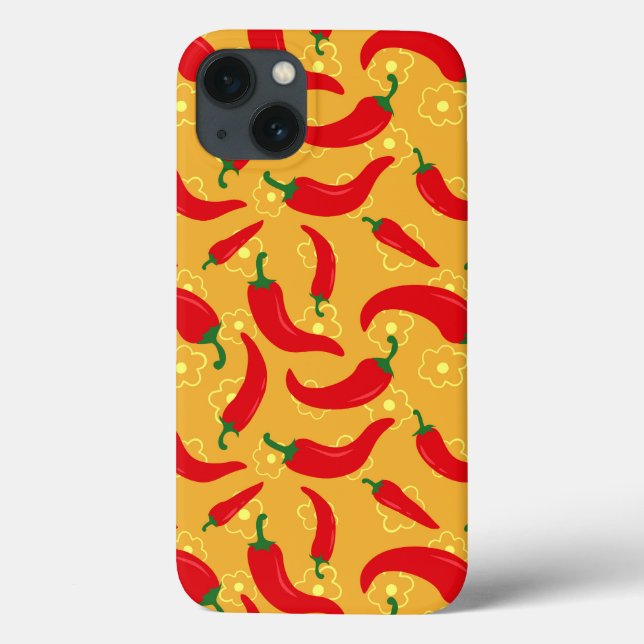 Coques Case-Mate iPhone Poivrons chauds (Verso)