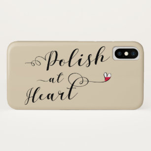 Case-Mate iPhone Case Polonais au coeur de l'appareil mobile