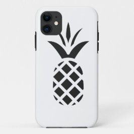 Coque iPhone 11 Pomme à pin noir