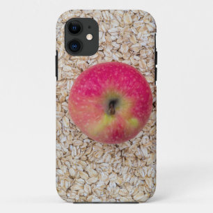 Coque iPhone 11 Pomme sur avoine