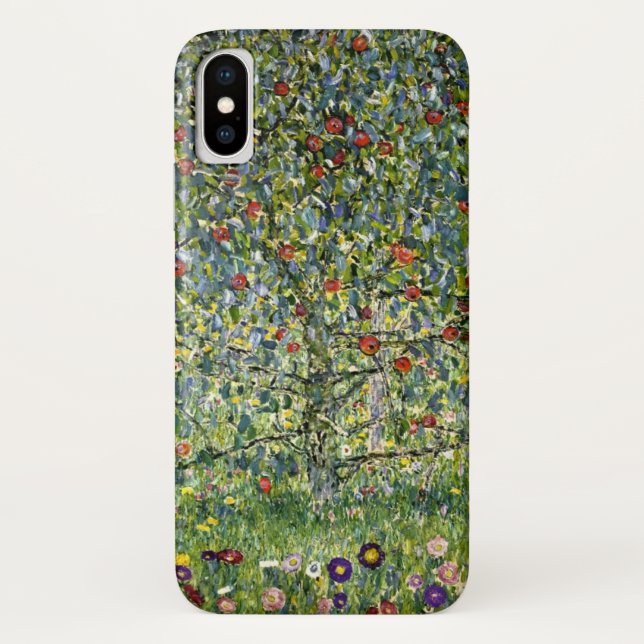 Coques Case-Mate iPhone Pommier Par le cru de Gustav Klimt (Dos)