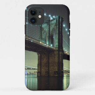 Coque Case-Mate Pour iPhone Pont Brooklyn la nuit Manhattan Bridge
