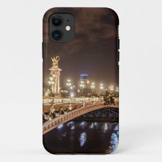 Etui iPhone Case-Mate Pont d'Alexandre 3 à Paris France la nuit