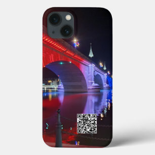 Case-Mate iPhone Case Pont de Londres en rouge blanc et bleu