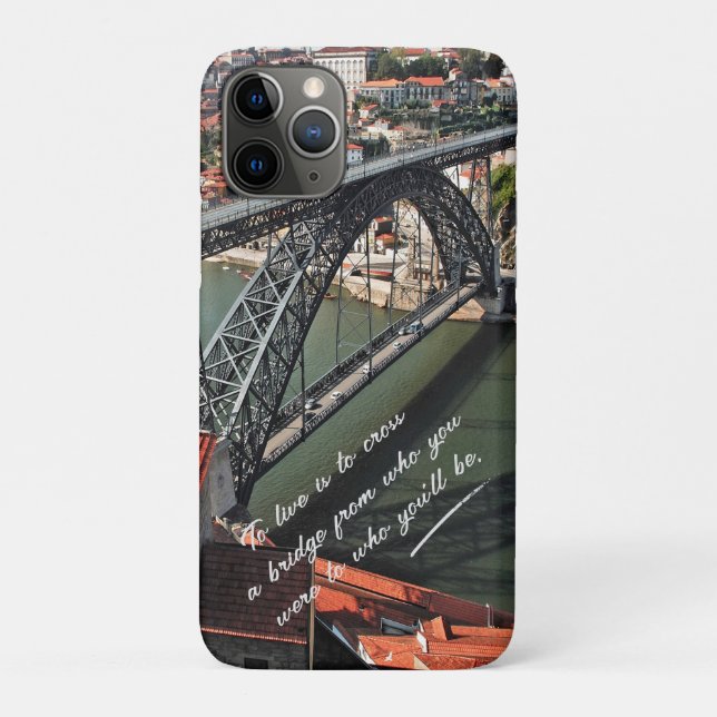 Coques Case-Mate iPhone Pont de Porto au-dessus du fleuve Douro, Portugal (Dos)