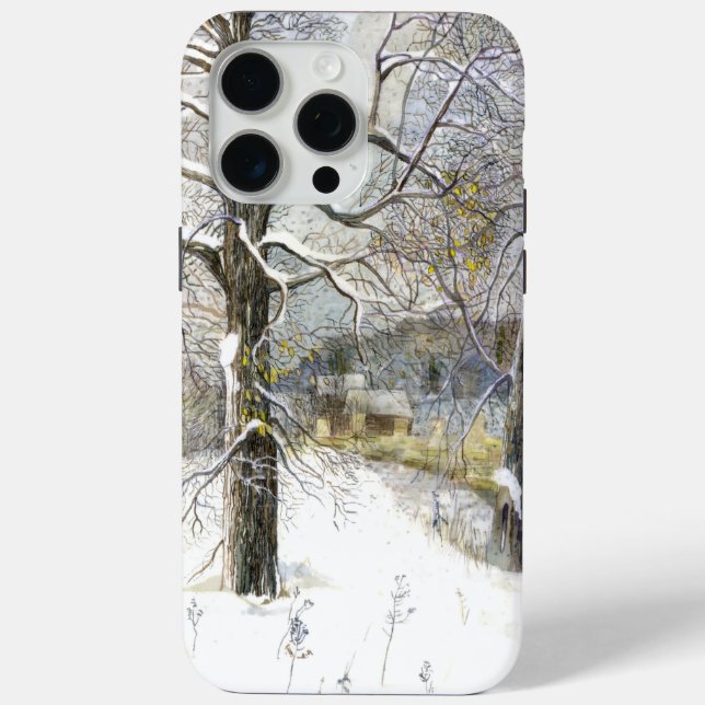 Coques Case-Mate iPhone pont d'hiver (Verso)