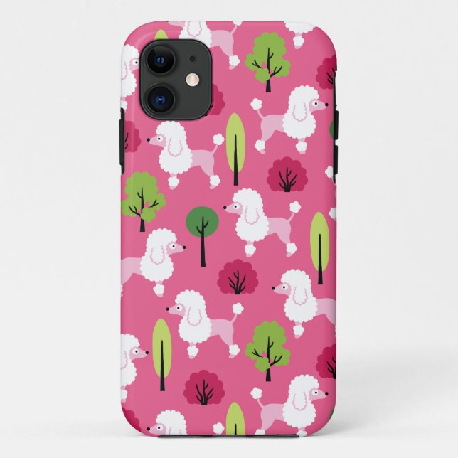 Coques Case-Mate iPhone Poodle dans le parc (Dos)