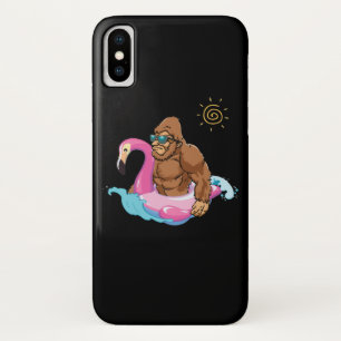 Case-Mate iPhone Case Pool Party Bigfoot Flamant rose Sasquatch Rose Flo