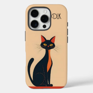 Coques iPhone 16 Pro Pop Art Black Cat