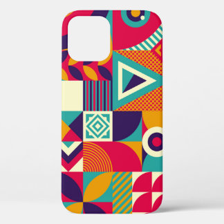 Case-Mate iPhone Case Pop formes géométriques abstraites, motif transpar