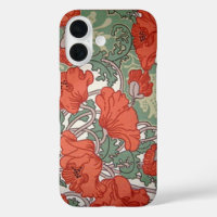 Poppies Art Nouveau