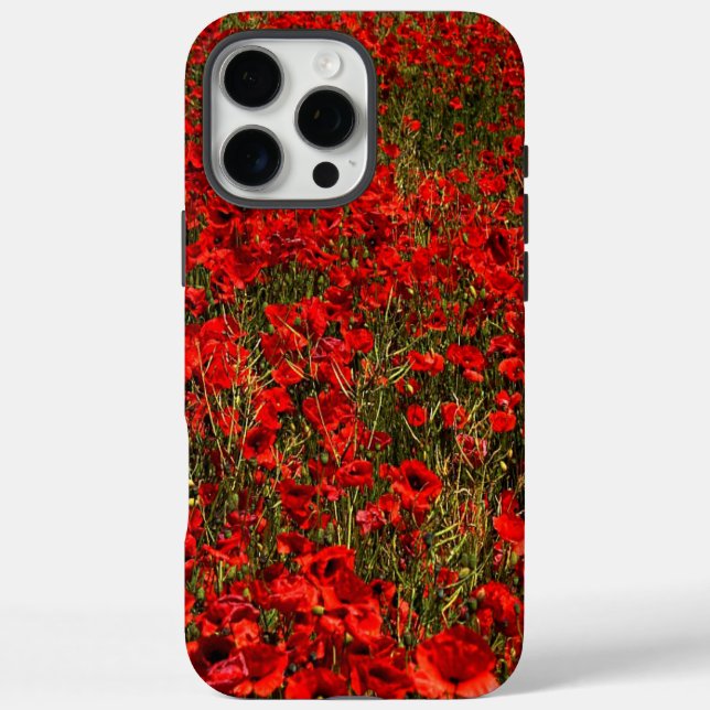 Coques Case-Mate iPhone Poppies rouges (Verso)
