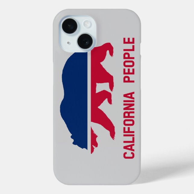 Coques Case-Mate iPhone Population de Californie (Verso)