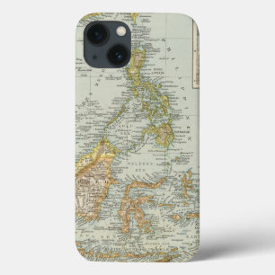 iPhone 13 Case Porcelaine d'Indo et archipel de Malaysian