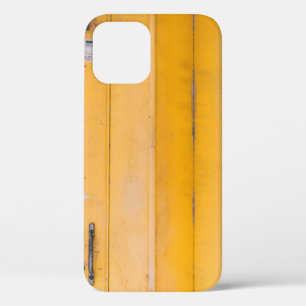 Case-Mate iPhone CASE PORTE EN BOIS JAUNE FERMÉE AVEC PADLOCK