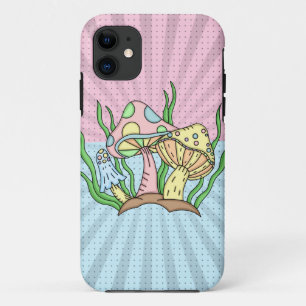 Case-Mate iPhone Case Portobello Mushroom Cute Pastel