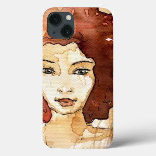 Coques Pour iPhone Portrait abstrait 3