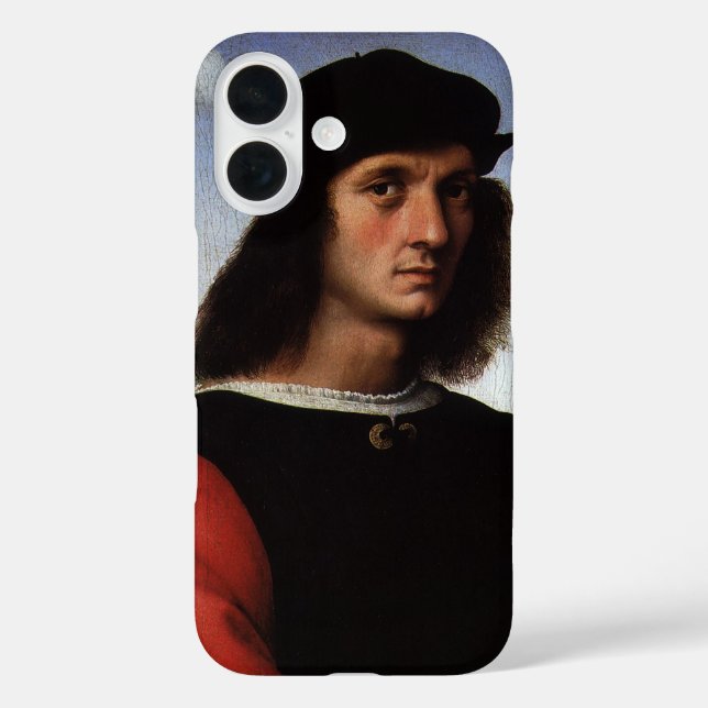 Coques Case-Mate iPhone Portrait d'Agnolo Doni par Raphael Sanzio (Verso)