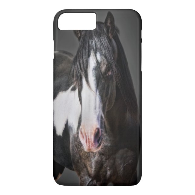 Coques Case-Mate iPhone Portrait de cheval II (Dos)