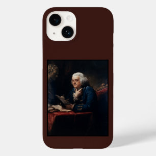 Coque Pour iPhone 14 Portrait de pouce Benjamin Franklin à la Maison Bl