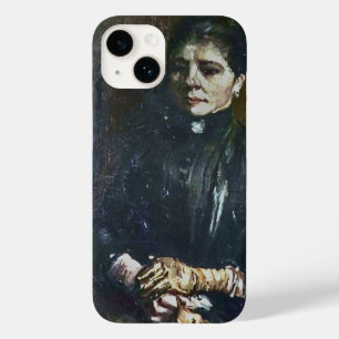 Coque Pour iPhone 14 Portrait d'une femme assise Van Gogh Peinture