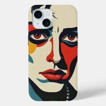 Portrait Punk Abstrait