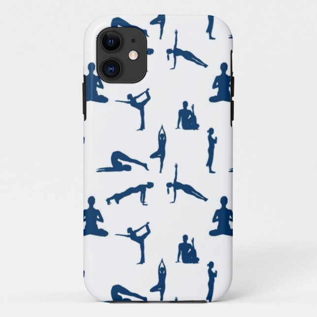 Coques Case-Mate iPhone Poses de yoga (Dos)