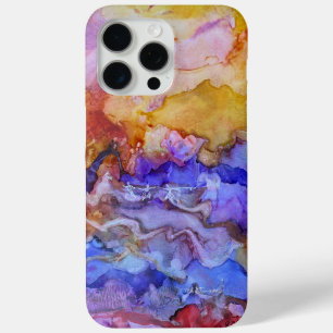 Coque iPhone 15 Pro Max Poster d'art Abstrait Dancing World Dreamscape