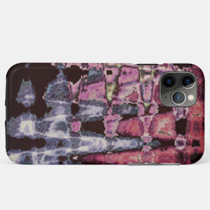 Etui iPhone Case-Mate Poster d'art Abstrait Neon Glitch Imprimer