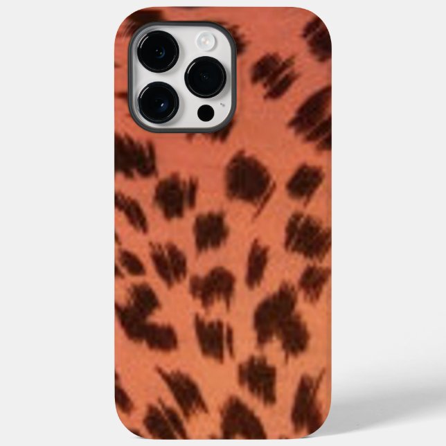 COQUES Case-Mate iPhone POSTER DE ANIMAL ROSE (Verso)