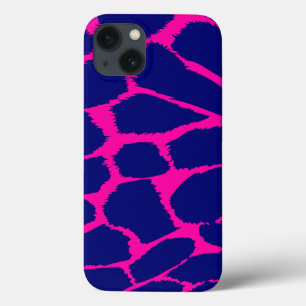 Etui iPhone Case-Mate Poster de animal rose et bleu