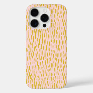 Coques iPhone 16 Pro Poster de animal rose et jaune