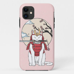 Case-Mate iPhone Case Poster japonais Sakura Samurai Chat